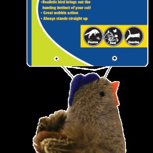 Feathered Kitty Wobbler bruin