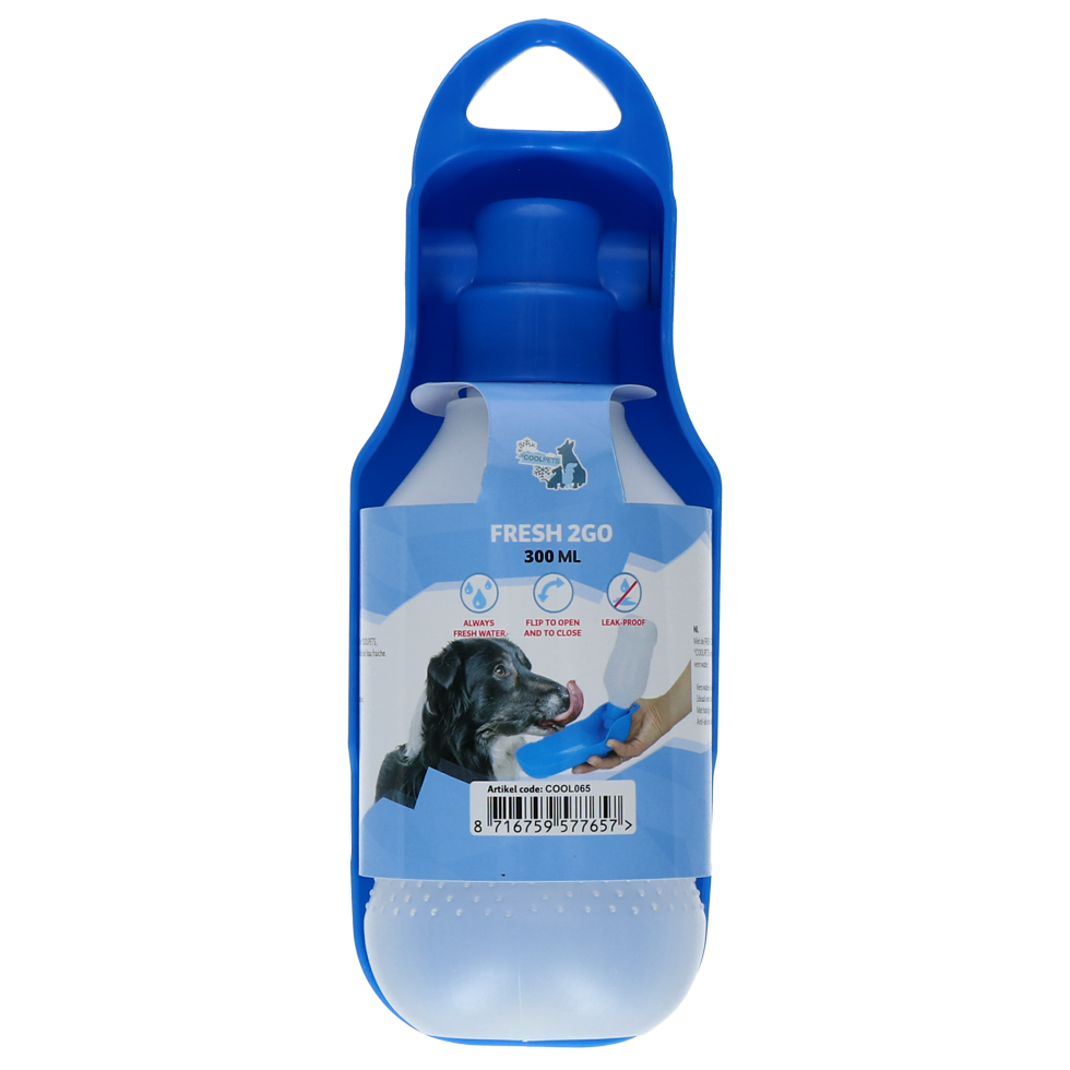 CoolPets Fresh 2GO Water Drinkfles 300 ml - Afbeelding 3