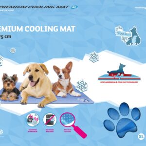 CoolPets Premium Cooling Mat XL (120x75cm)