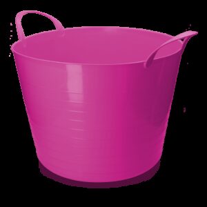 Emmer V-Trug Flexi roze 65 l