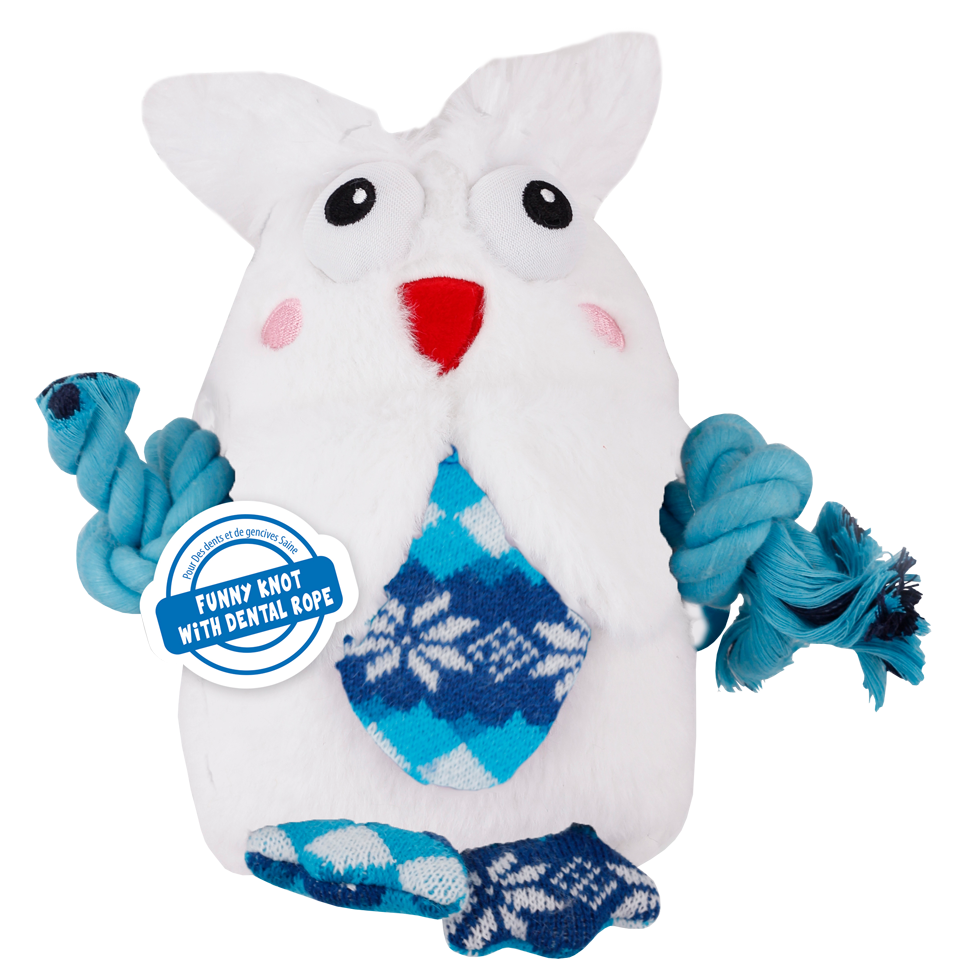 AFP Snowy & Knotty Owl (23x23x9cm) - Afbeelding 3