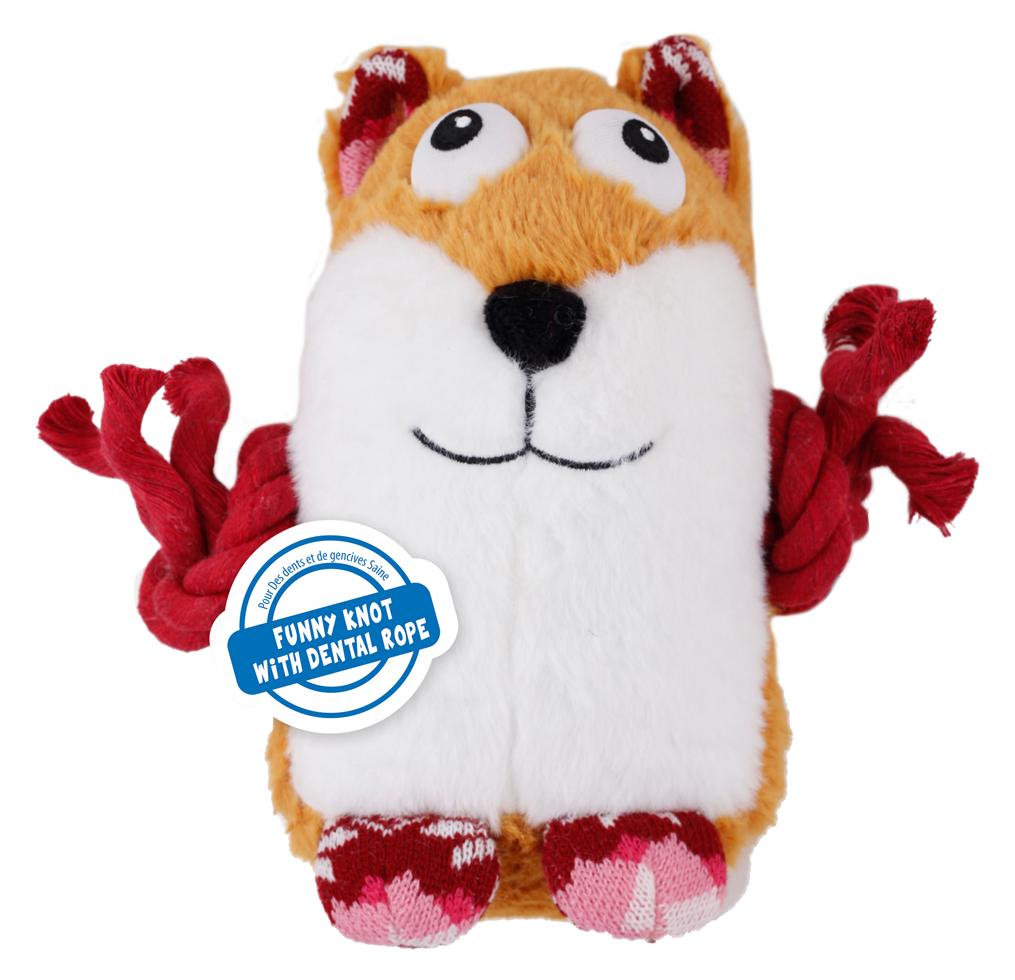 AFP Snowy & Knotty Fox (23x23x9cm) - Afbeelding 2