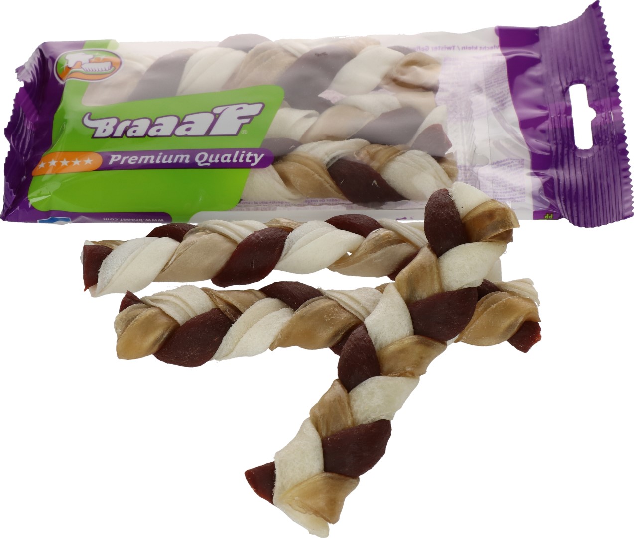 Braaaf Twister Braids 12 cm (3 pcs) - Afbeelding 2