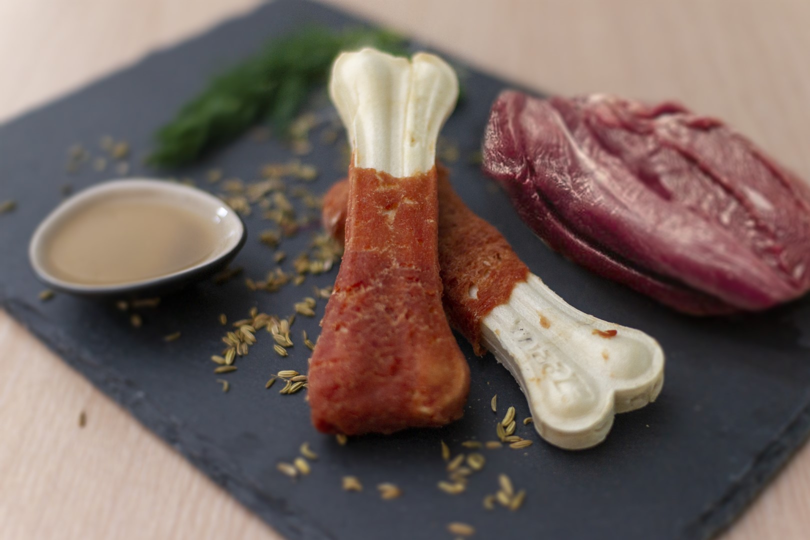 Braaaf Pressed Duck Bones 25 cm (1 pcs) - Afbeelding 5