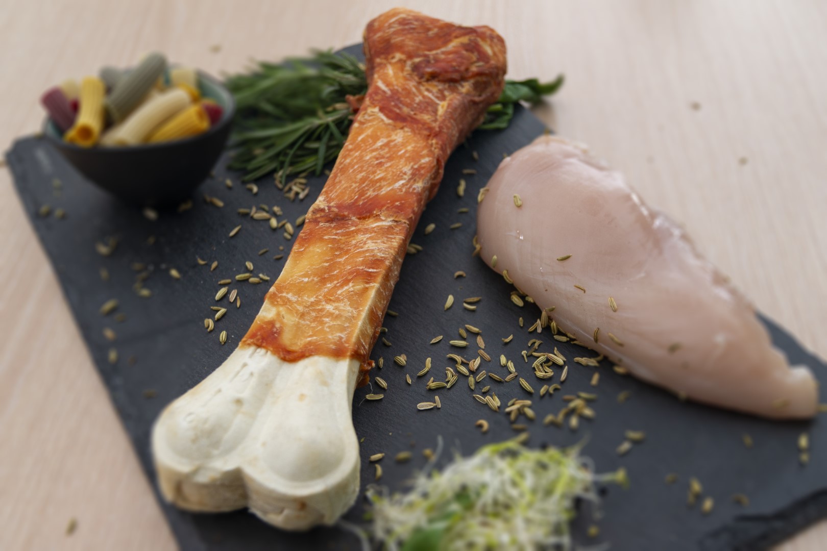 Braaaf Pressed Chicken Bones 12.5 cm (2 pcs) - Afbeelding 6