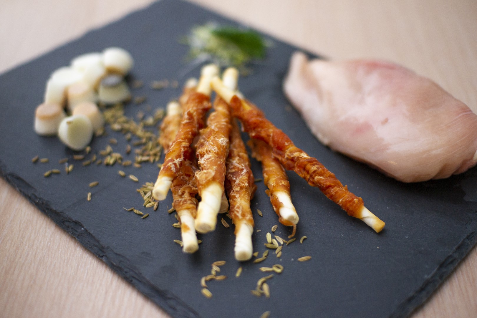 Braaaf Roll Sticks Chicken 12.5 cm (30 pcs) - Afbeelding 2