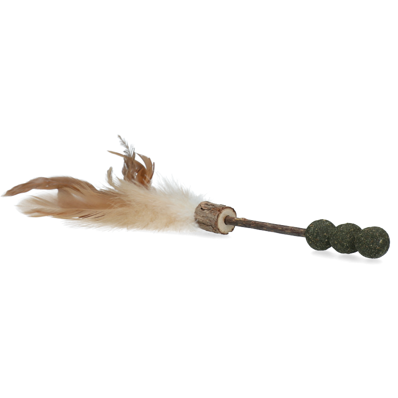 Addicted Stick with balls and feathers - Afbeelding 2