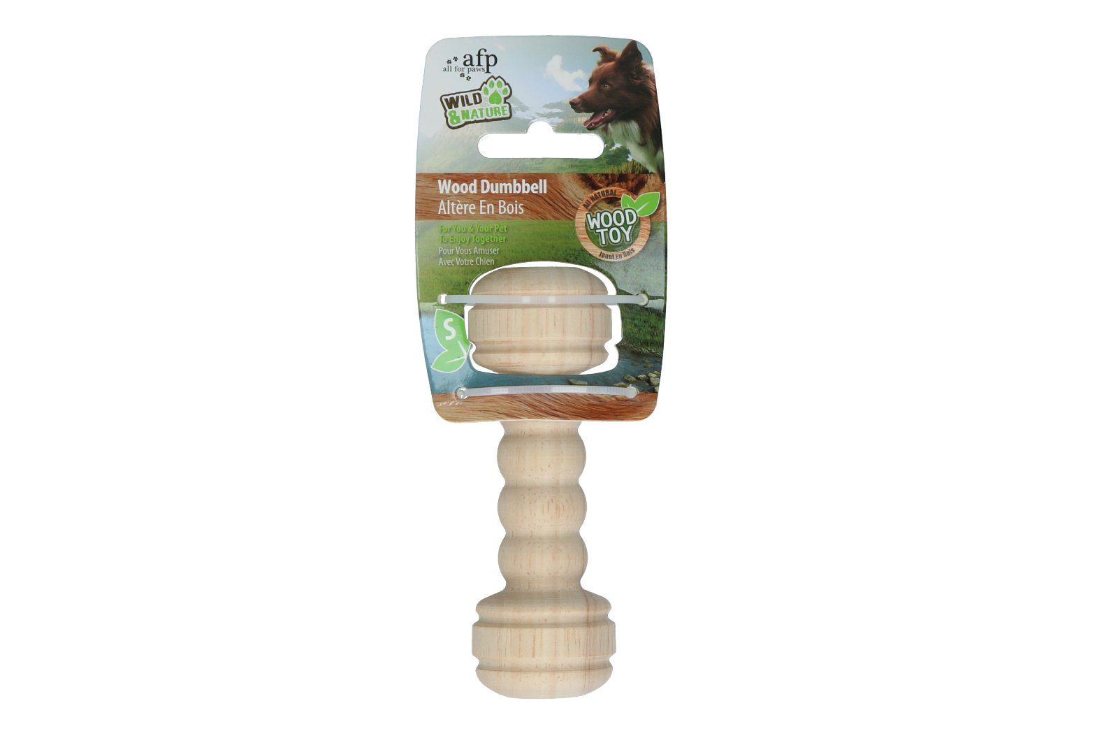 AFP Wild & Nature - Wood Dumbell S