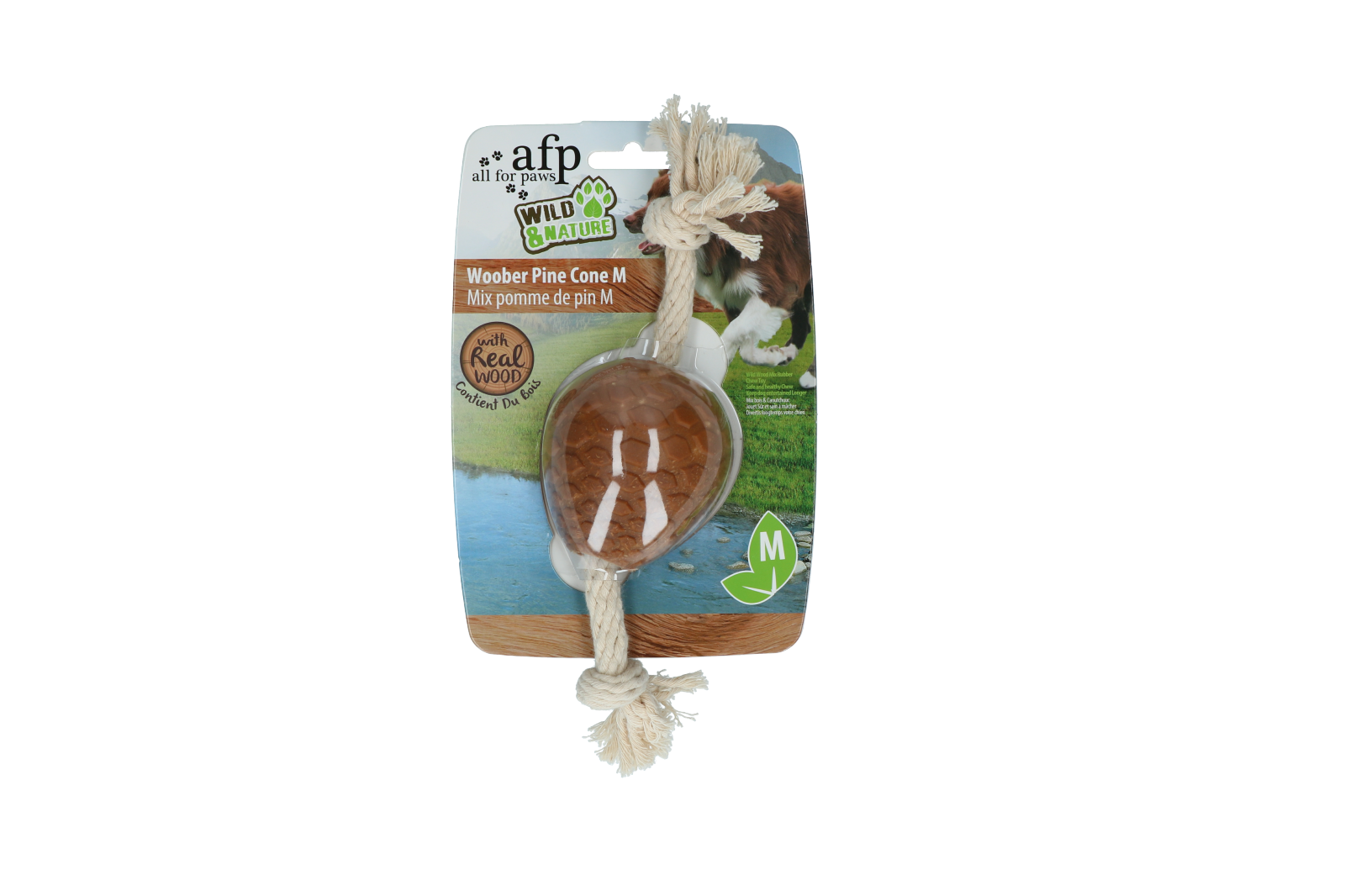 AFP Wild & Nature - Woody pine cone wih rope M