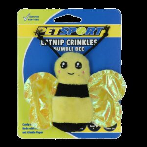 Catnip Crinkles - Bumble Bee