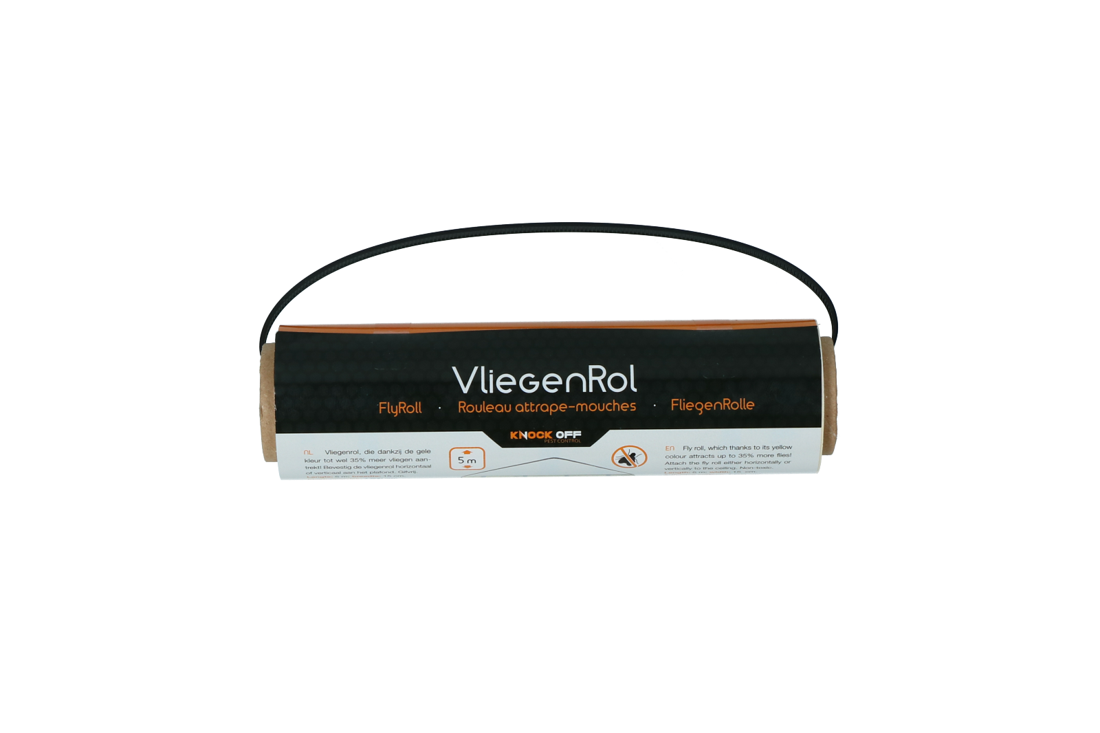Knock Off Vliegenkleefrol Geel 5 meter