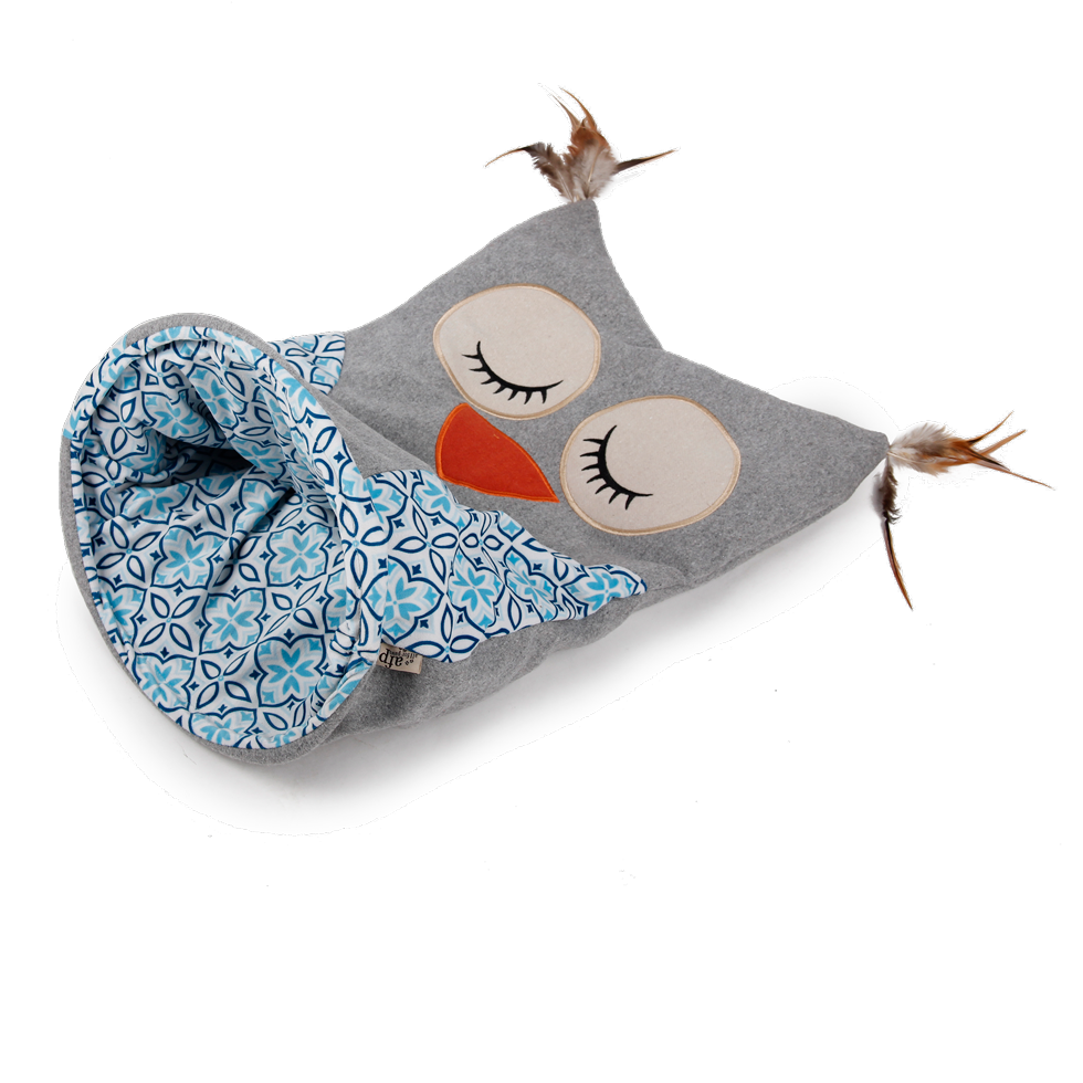 AFP Owl Cat Sack - Grey - Afbeelding 2