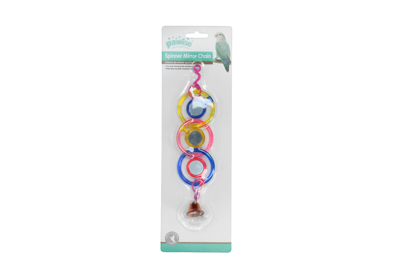 Bird rings with bells