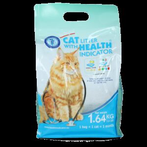Cat litter met gezondheidsindicator