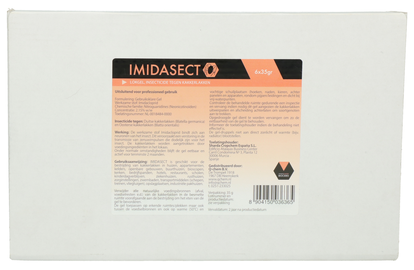 Imidasect Kakkerlakken Gel - Afbeelding 3