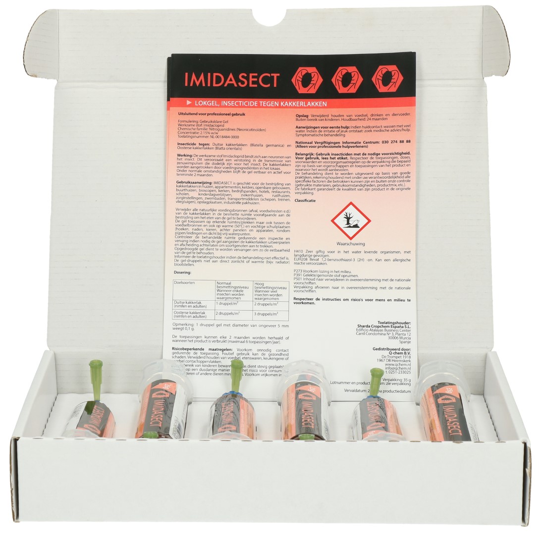 Imidasect Kakkerlakken Gel - Afbeelding 5