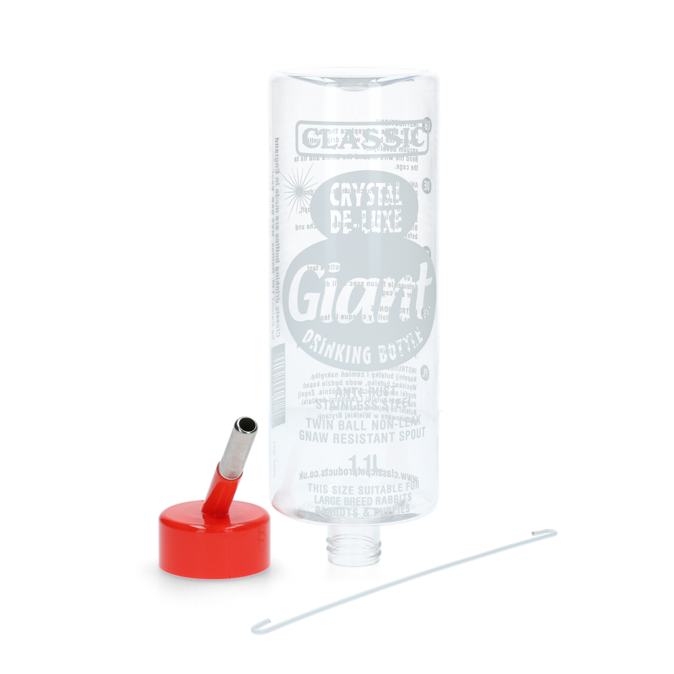 Drinkfles Crystal Deluxe Giant 1100 ml