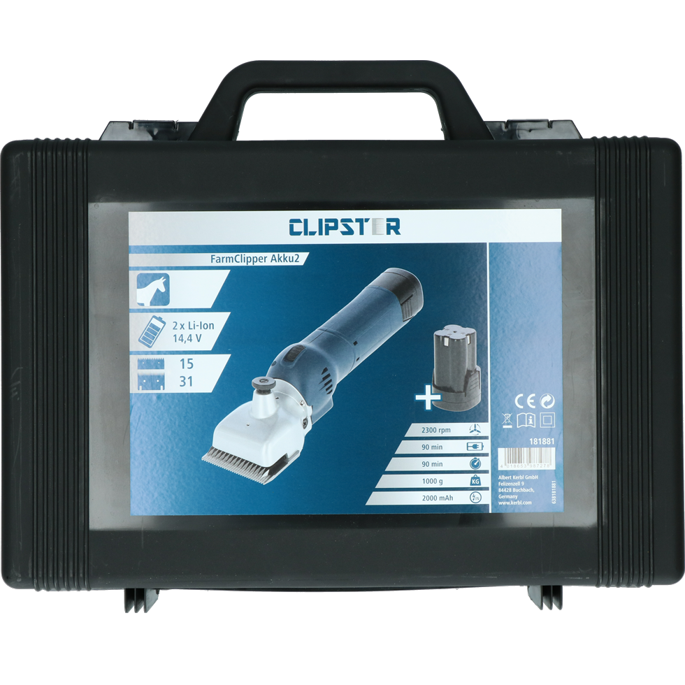 FarmClipper Clipster Paard accu - Afbeelding 2