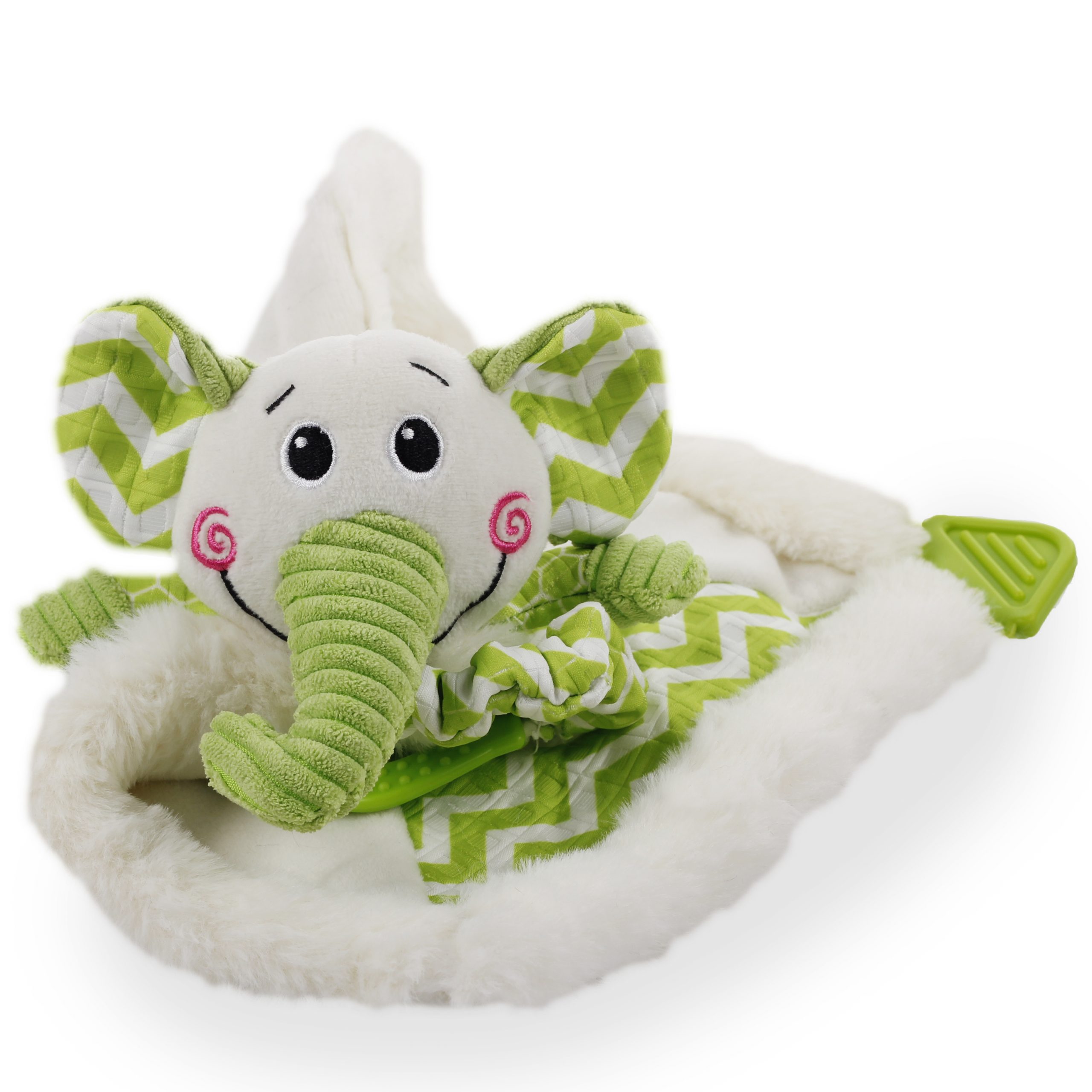 AFP Little Buddy Blanky Elephant 40x34x10cm - Afbeelding 2