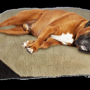AFP Lambswool-Classic Pillow Bed L (bruin)