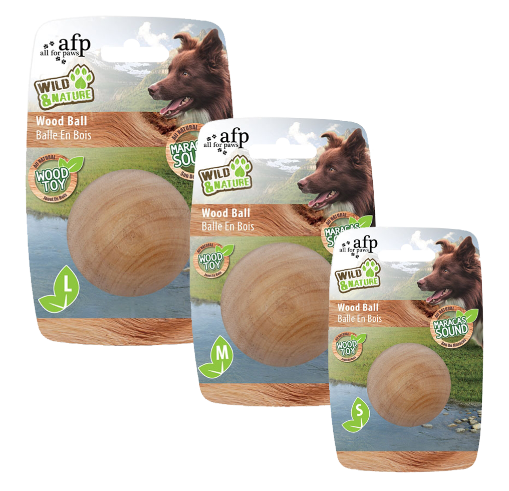 AFP Wild and Nature - Maracas Wood Ball M