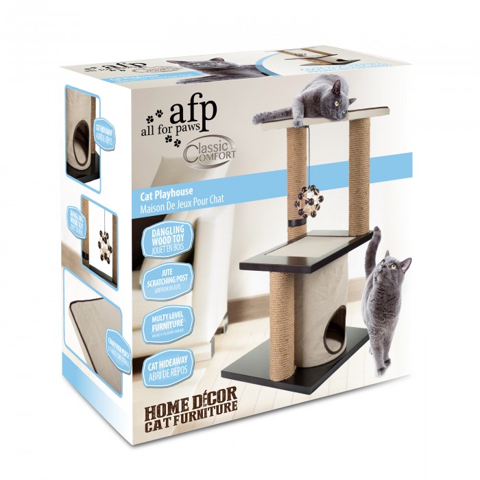 AFP Classic Comfort Two Level Climb and Play Scratcher - Afbeelding 2