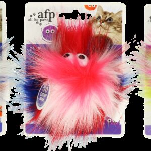 AFP Furry Fluffy Ball Red