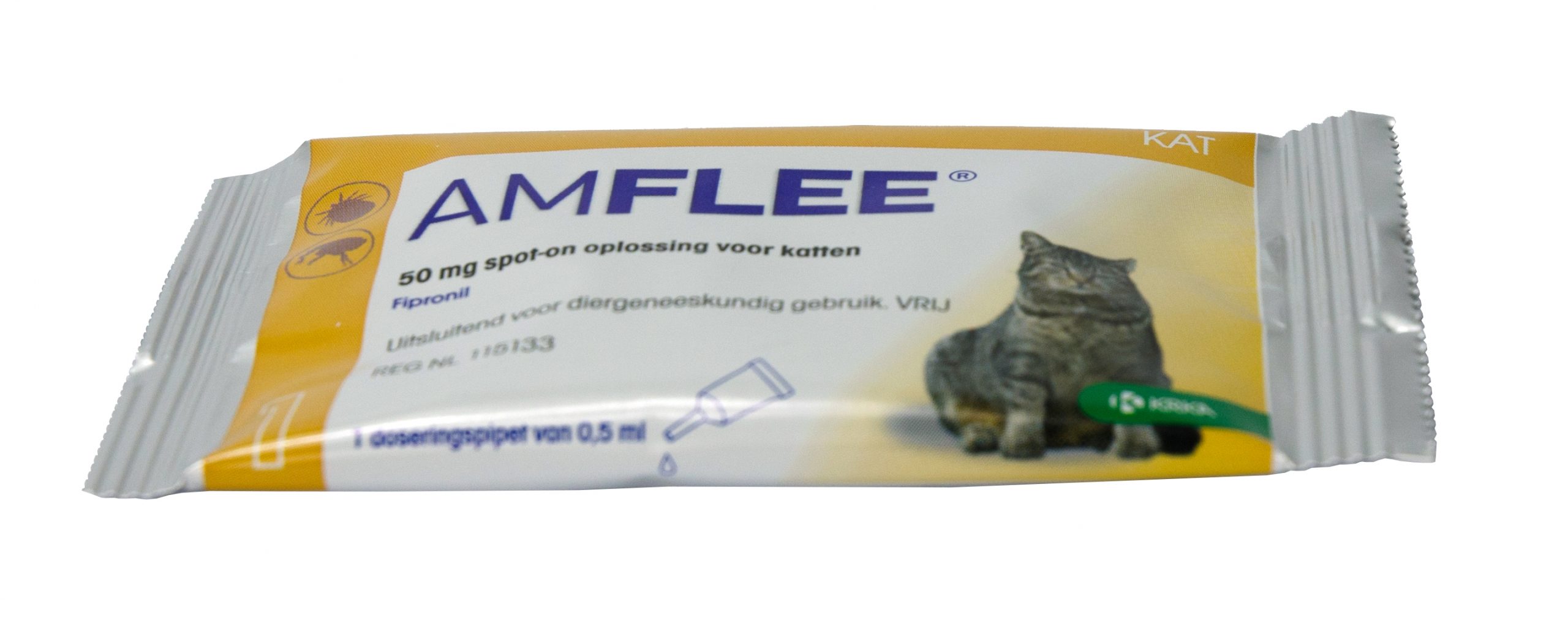 Amflee 50 mg Spot-on Kat (>1kg) - Afbeelding 3