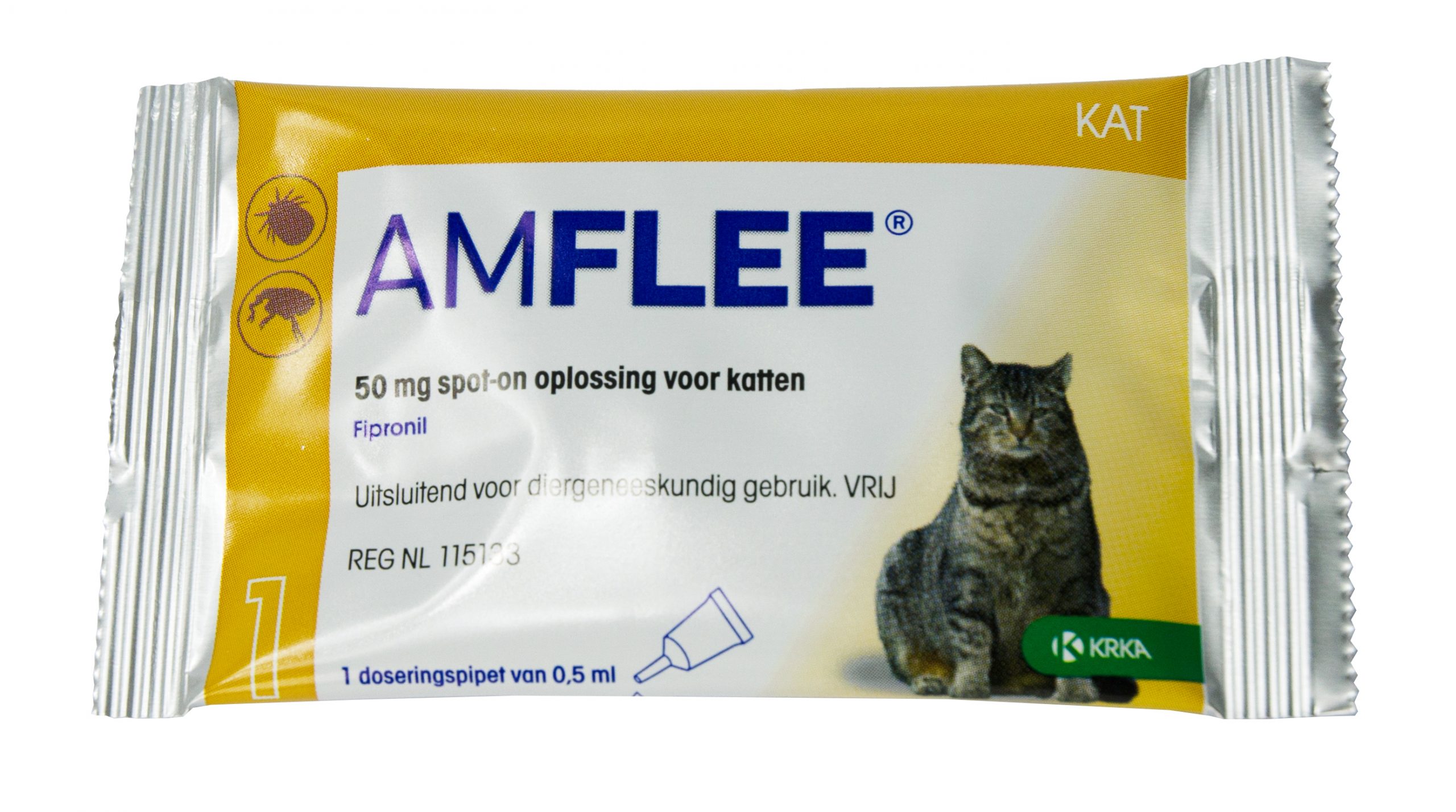 Amflee 50 mg Spot-on Kat (>1kg) - Afbeelding 4