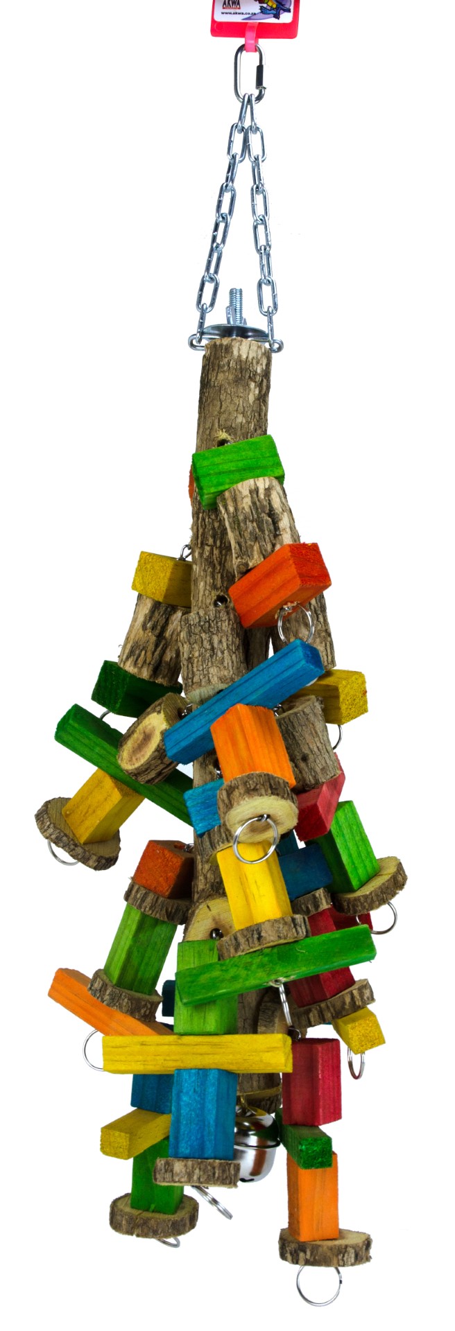 Birrdeeez Jumbo Macaw sekelbos & Chain - Afbeelding 2