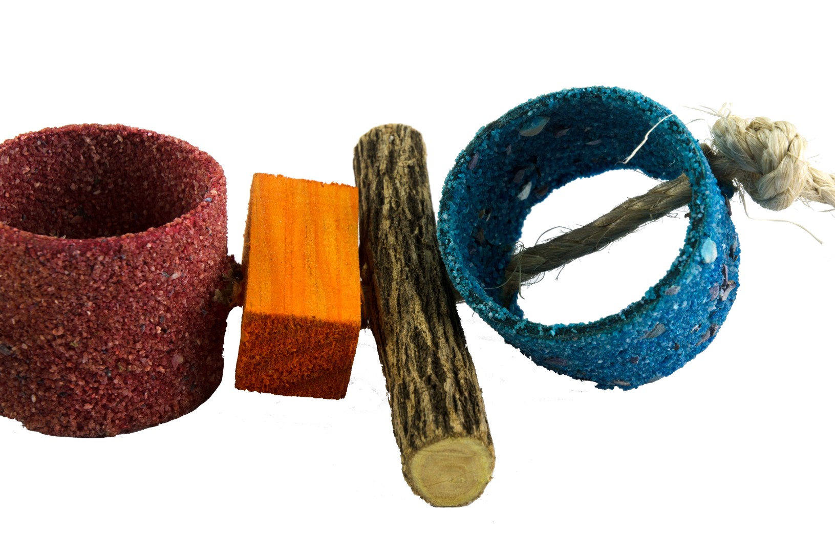 Birrdeeez Sekelbos Tubes Parrot Toy - Afbeelding 6