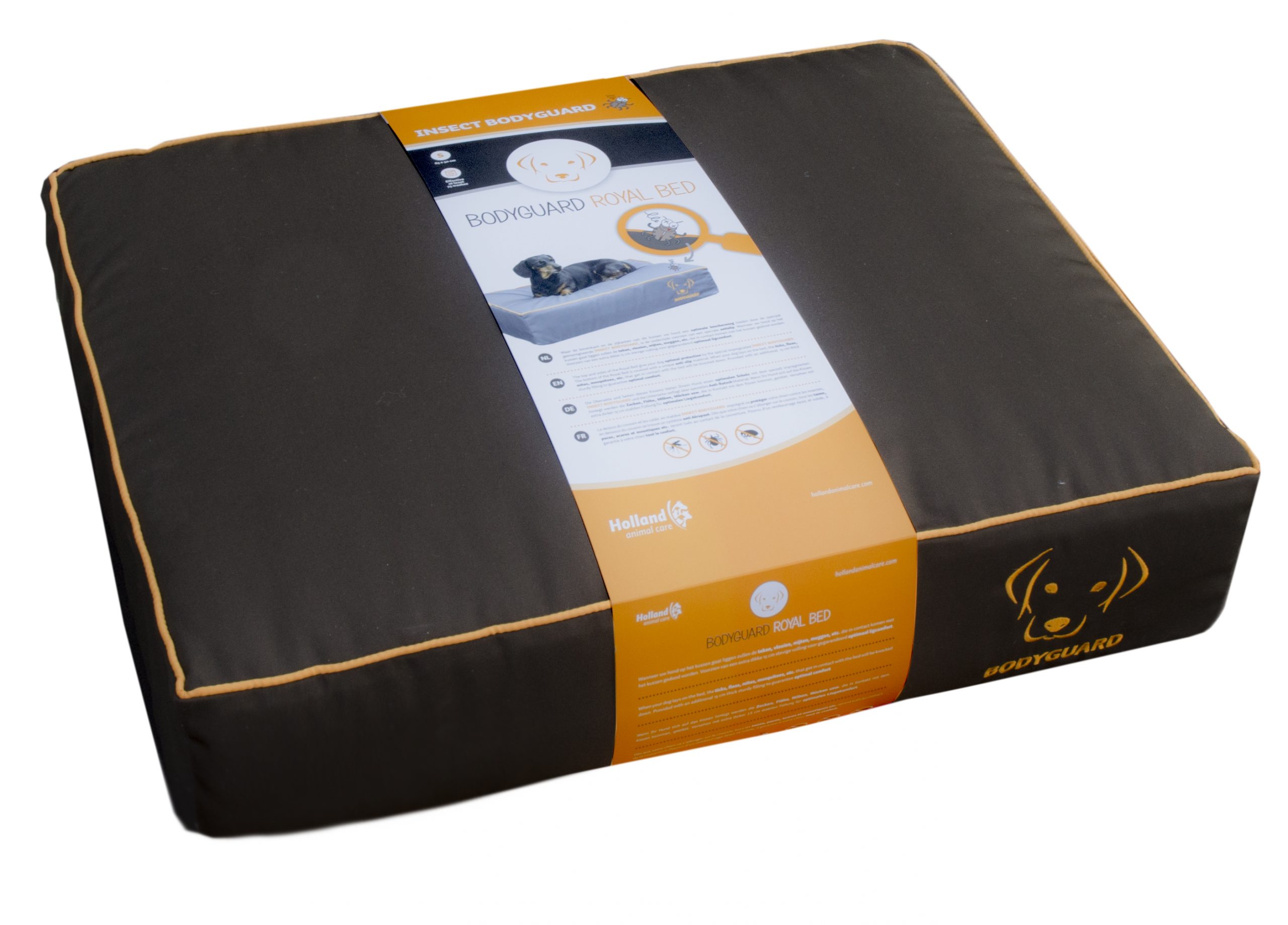 Bodyguard Royal Bed S Brown - Afbeelding 4