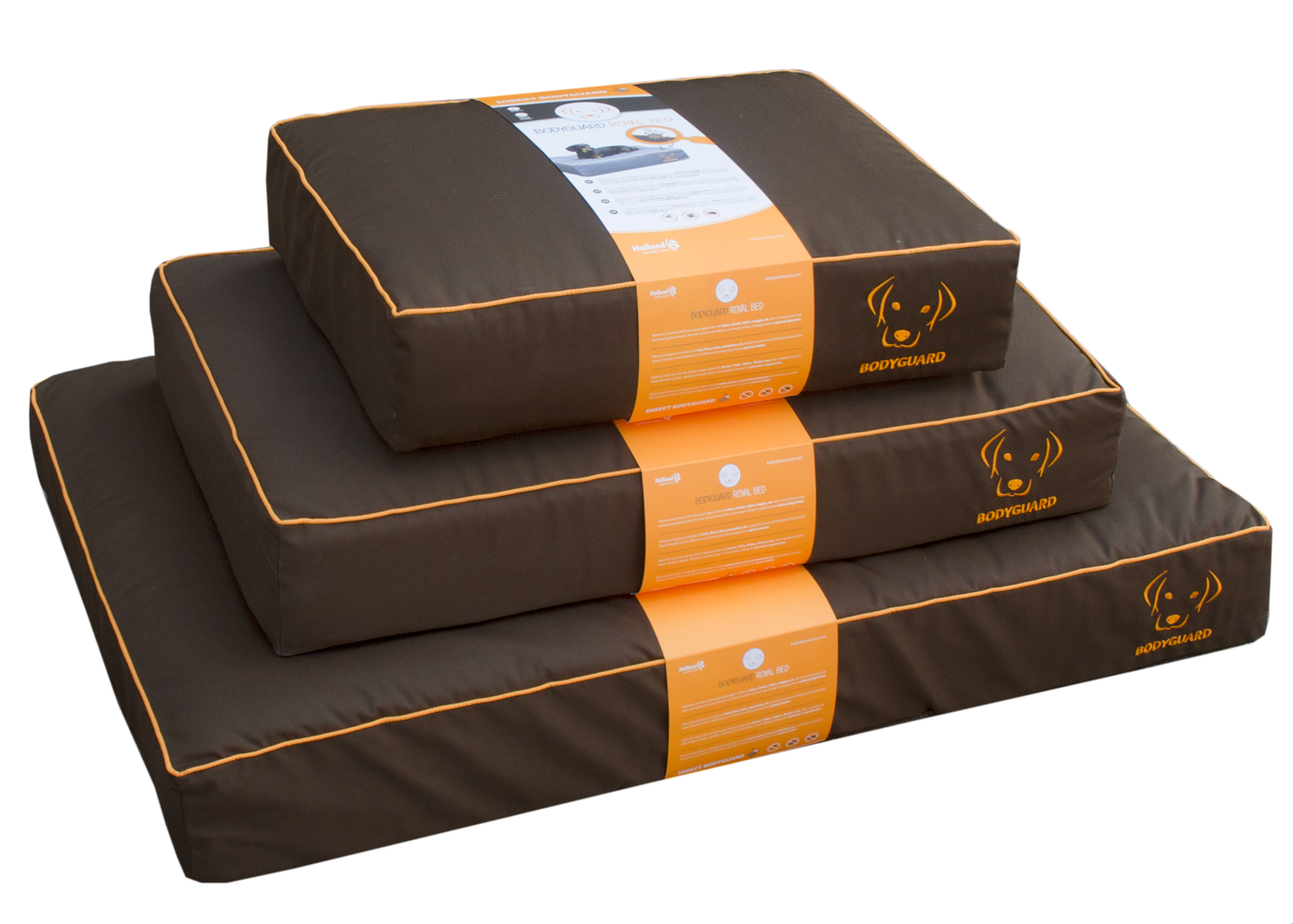 Bodyguard Royal Bed S Brown - Afbeelding 2