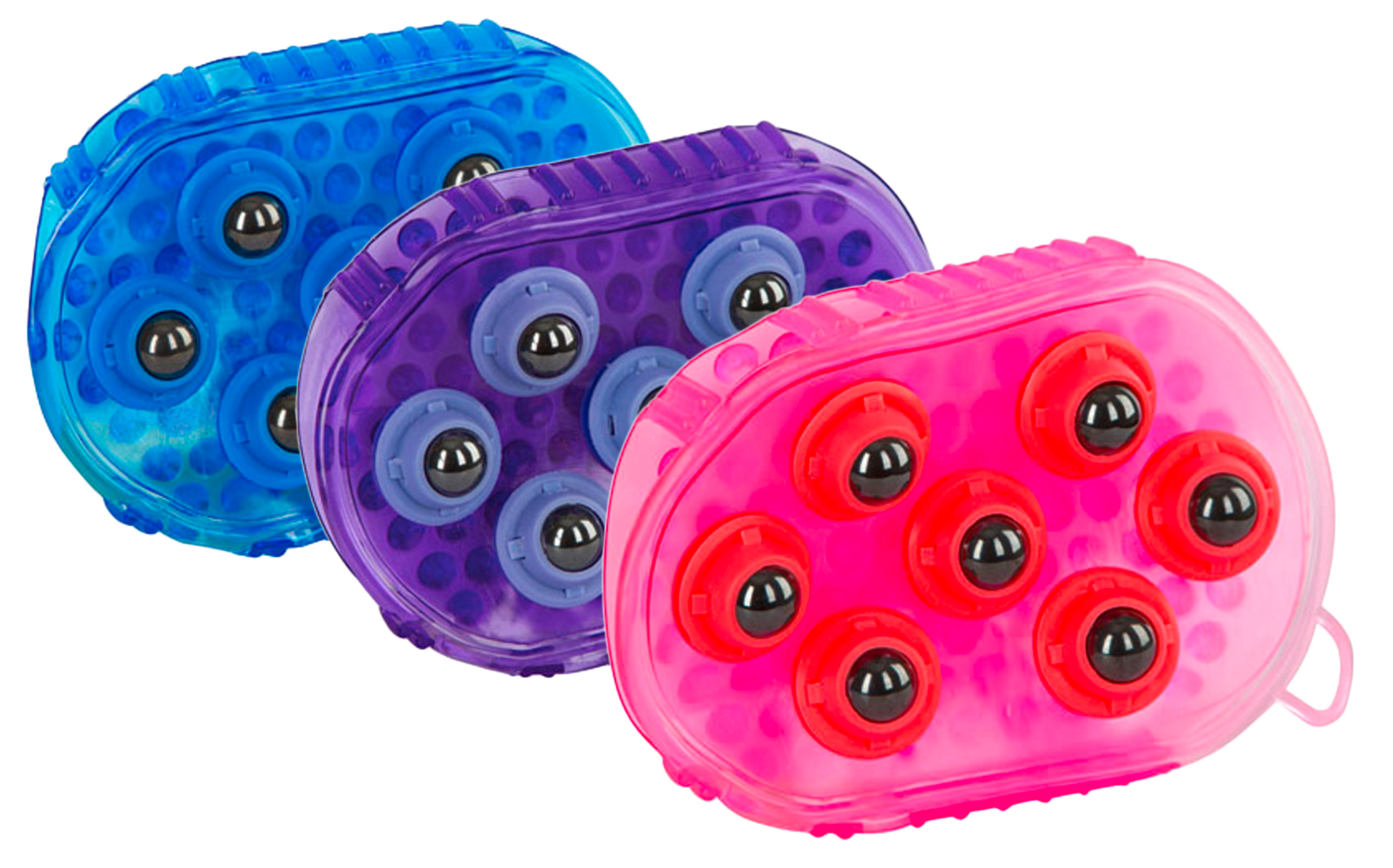Borstel magneet massage roze