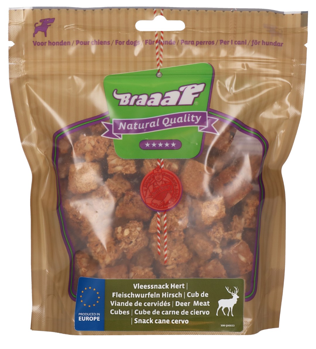 Braaaf Vleessnack Hert - Afbeelding 2