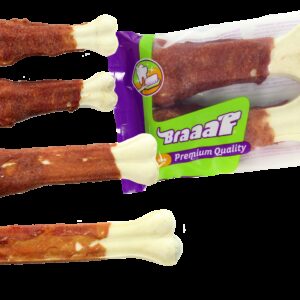 Braaaf Pressed Duck Bones 25 cm (1 pcs)