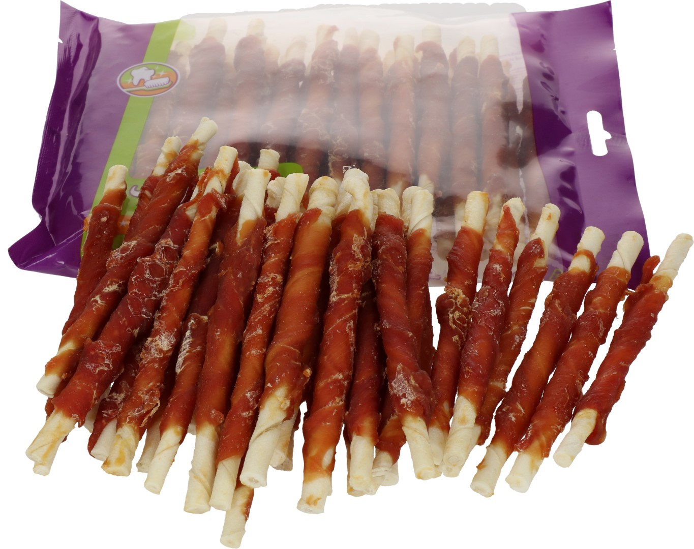 Braaaf Roll Sticks Duck 12.5 cm (30 pcs) - Afbeelding 3