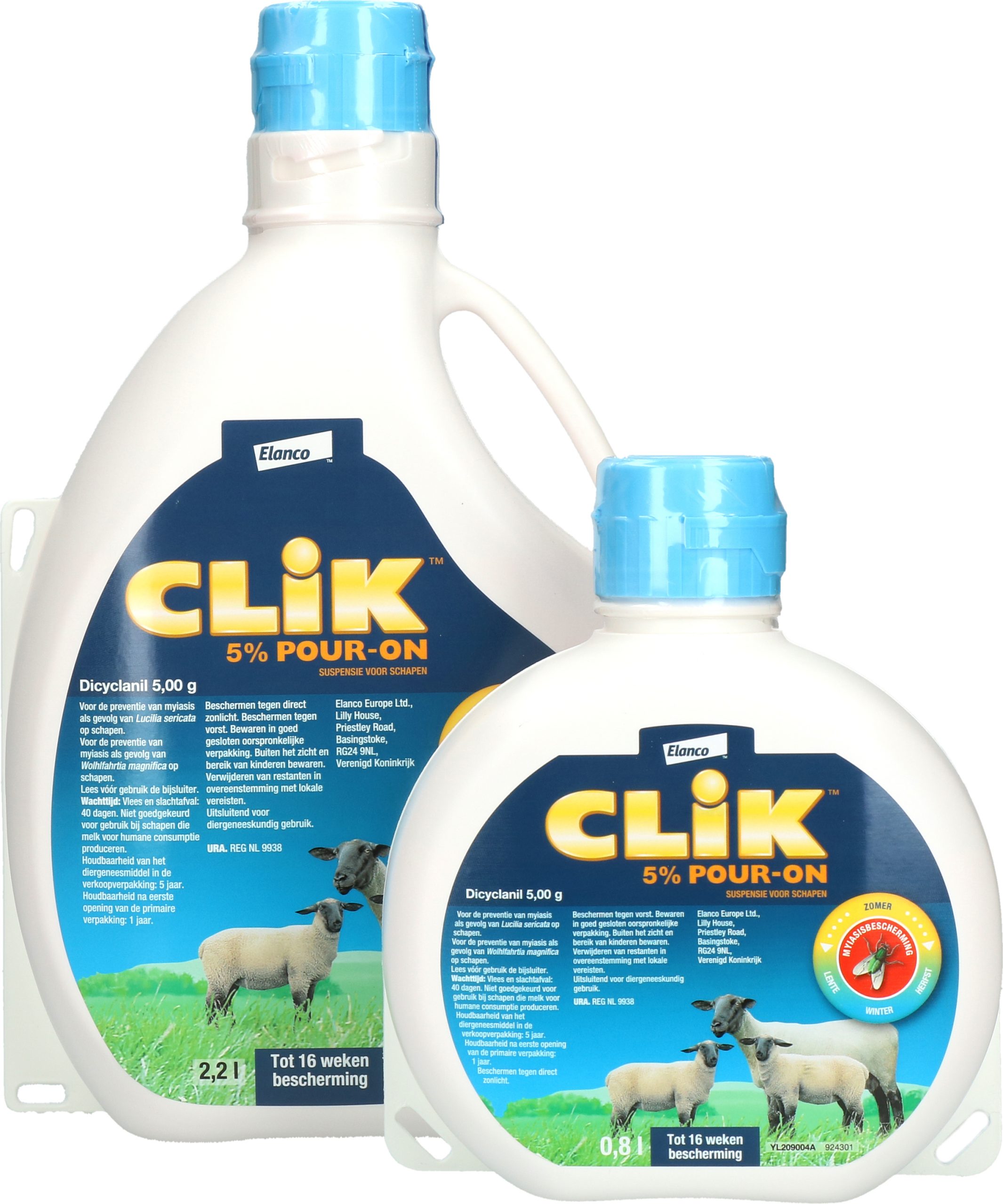 Clik 5% Pour-On REG NL URA