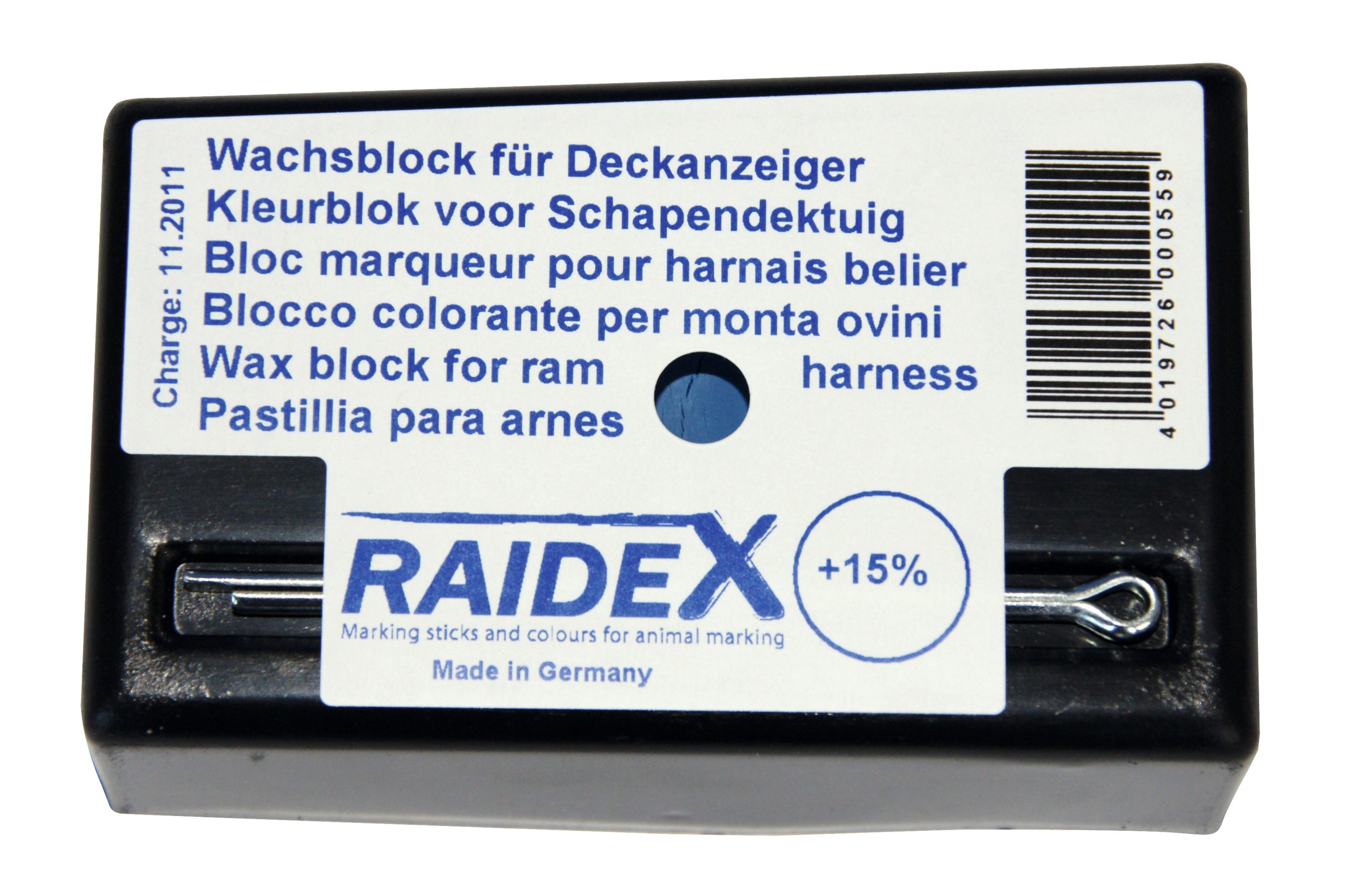 Dekblok Raidex blauw - Afbeelding 2