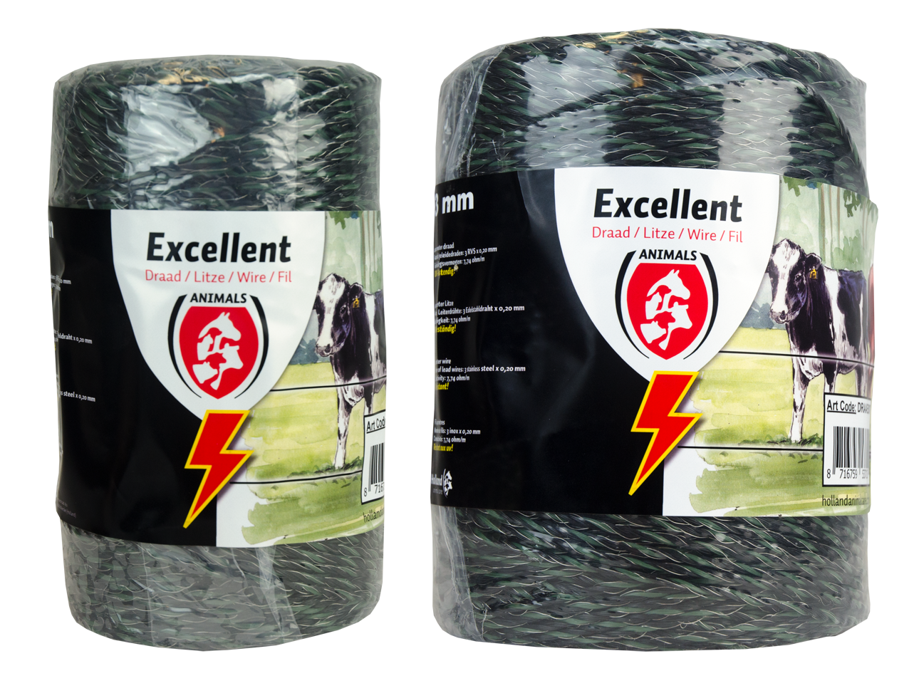 Draad Excellent zwart / groen