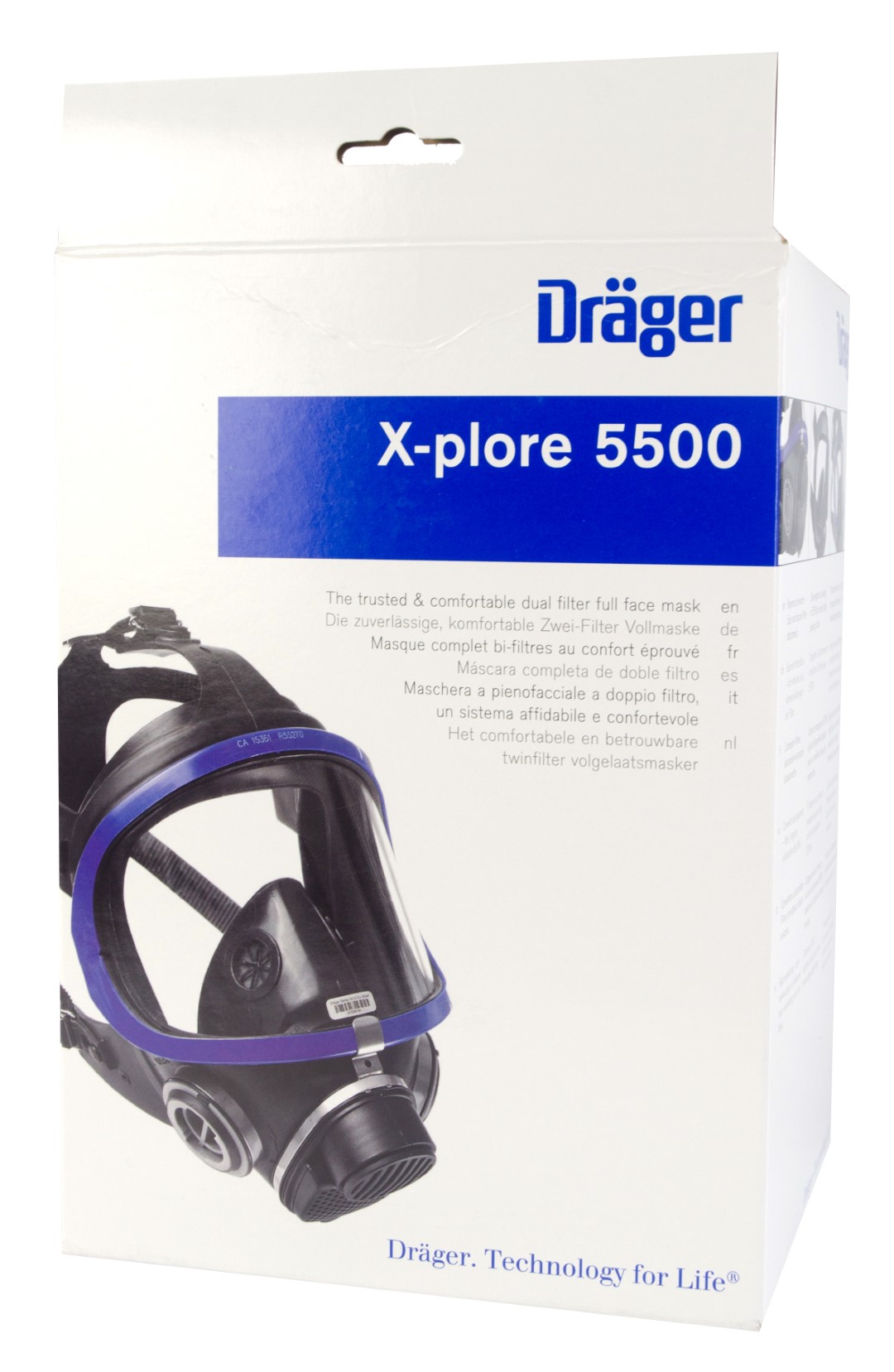 Dräger X-plore 5500 Volgelaatsmasker - Afbeelding 2