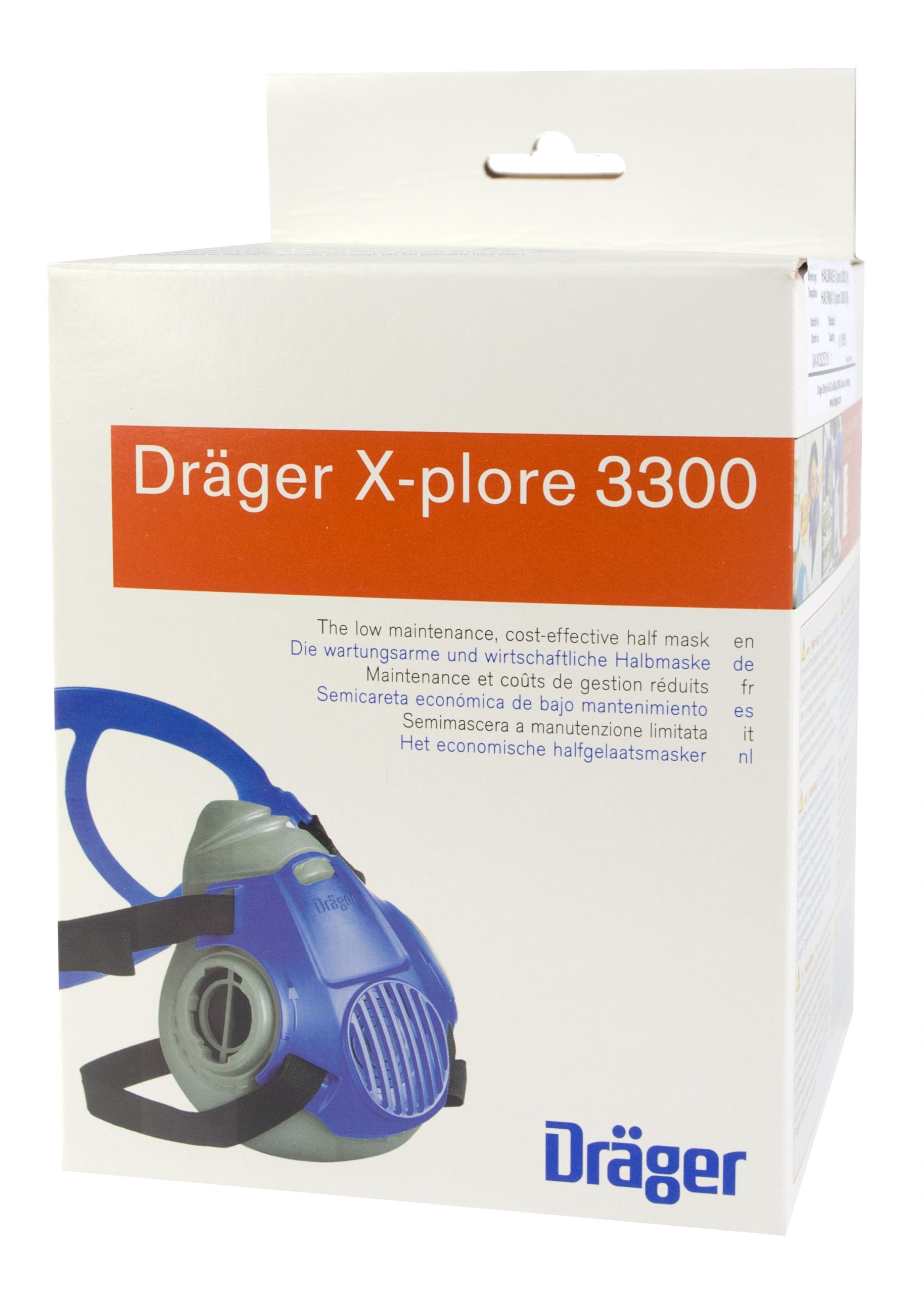 Dräger X-plore 3300 (Halfgelaatsmasker - M) - Afbeelding 2
