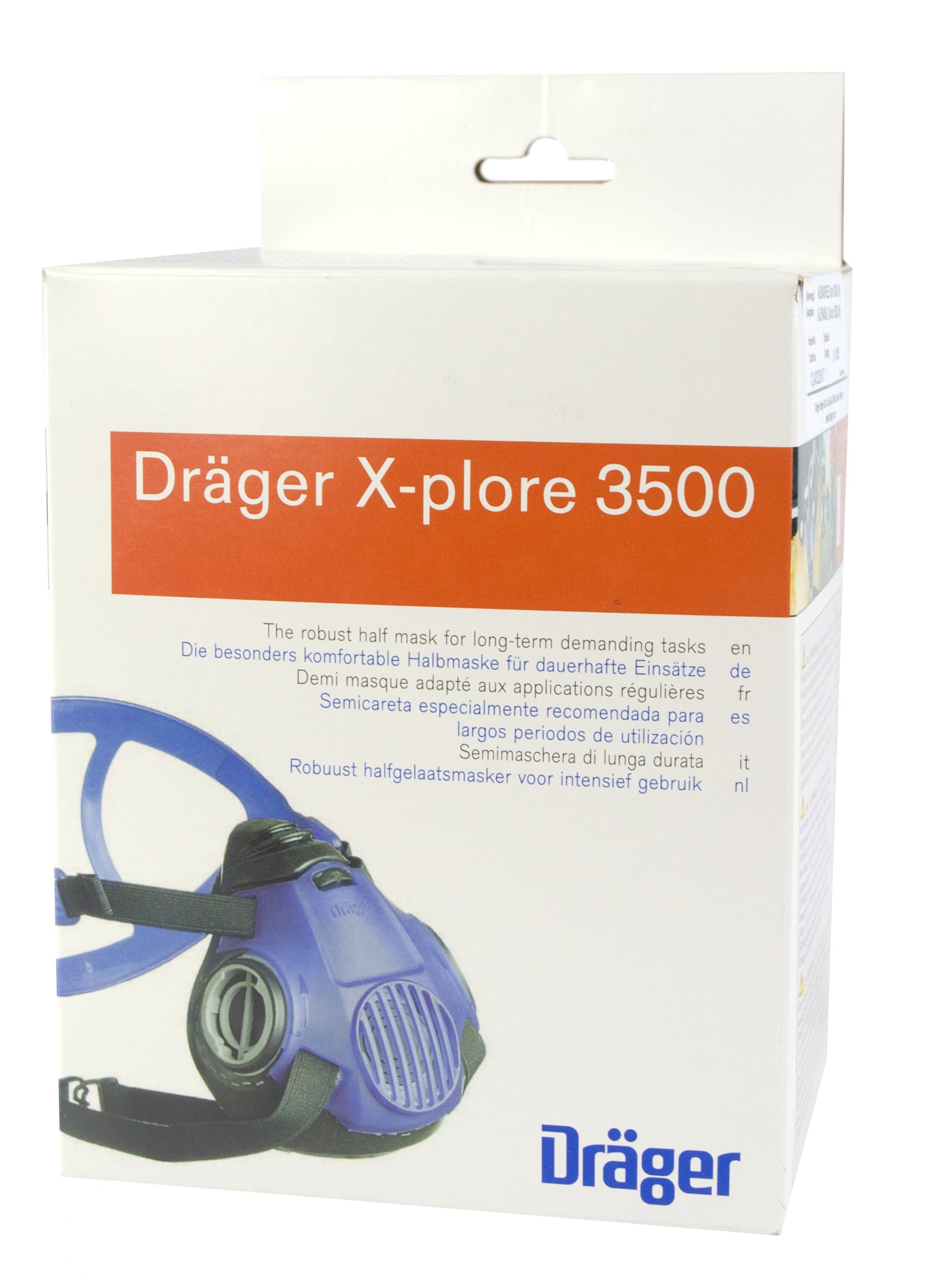 Dräger X-plore 3500 (Halfgelaatsmasker - M) - Afbeelding 2