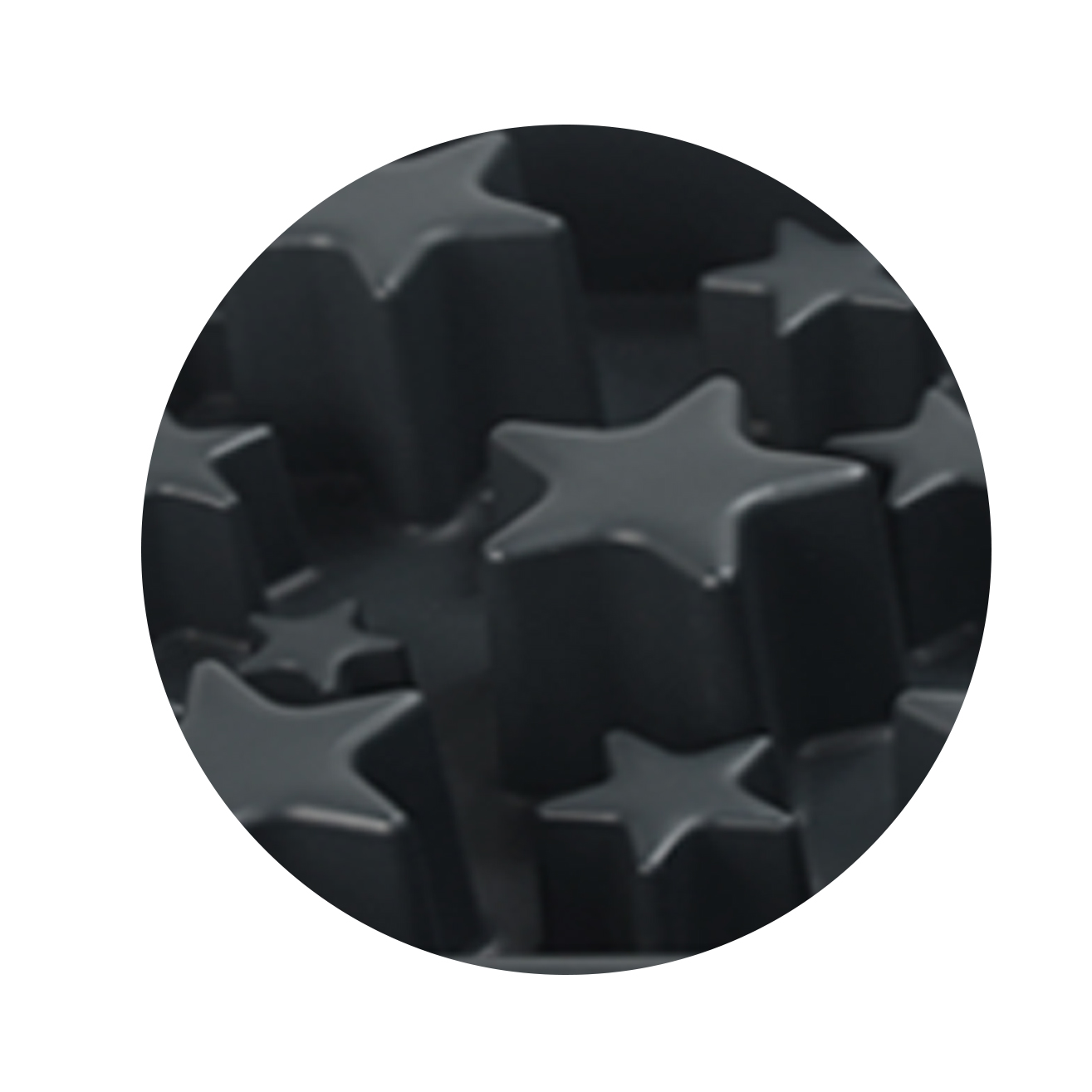 Eat Slow Live Longer Star Grey L - Afbeelding 3