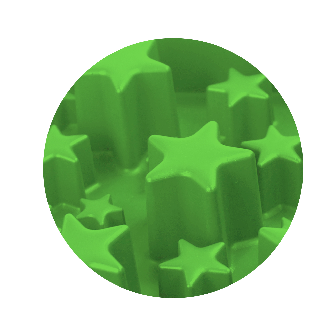 Eat Slow Live Longer Star Green S - Afbeelding 3