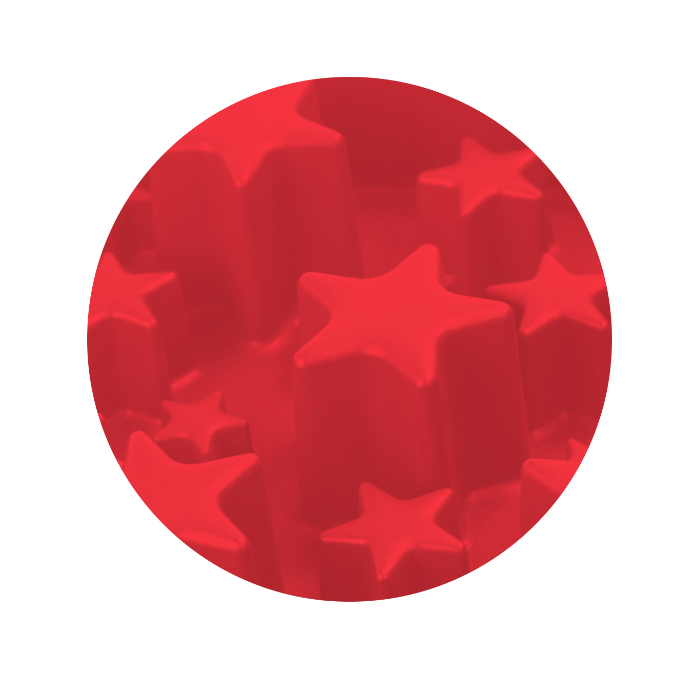 Eat Slow Live Longer Star Red S - Afbeelding 3