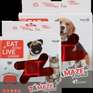 Eat Slow Live Longer Amaze Pinwheel Red S
