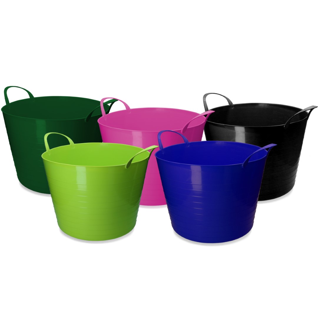 Emmer V-Trug Flexi blauw 65 l