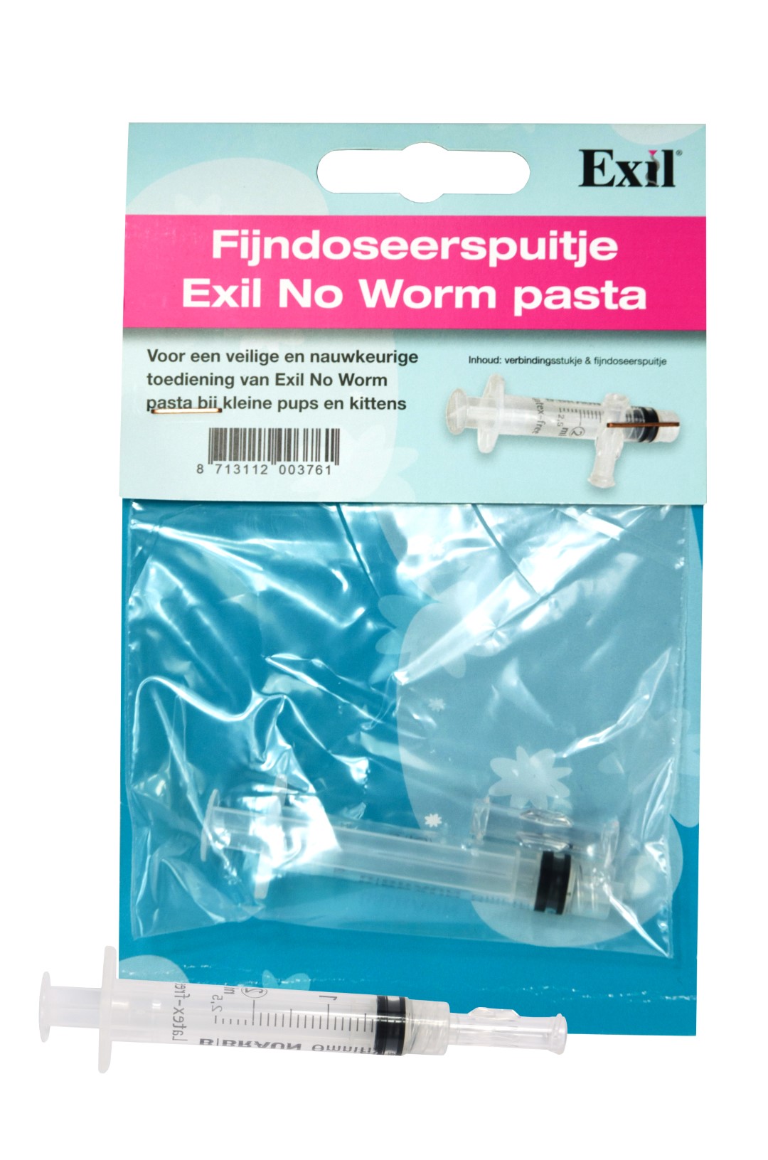 Fijndoseerspuitje No Worm pasta (6 Ce) - Afbeelding 2