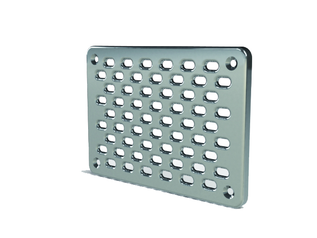 GevelFix RVS voorzetrooster 10 x 14 cm - Afbeelding 3
